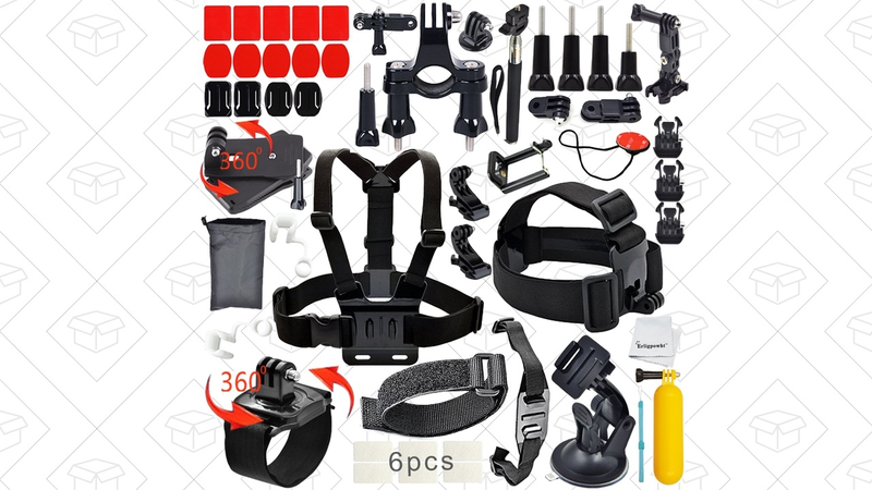 40-Piece GoPro Accessory Kit, $9 with code NFQMMGTN